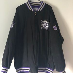Vintage Unique Sacramento Kings Embroider jacket
